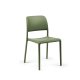 Chaise RIVA BISTROT polypro et fibre de verre empilable - Agave