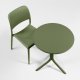 Chaise RIVA BISTROT polypro et fibre de verre empilable - Agave
