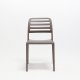 Chaise COSTA BISTROT polypro et fibre de verre empilable - Tortora