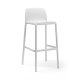 Tabouret FARO polypro et fibre de verre empilable - Blanc