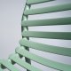 Chaise DOGA en fibre de verre empilable - Menthe