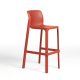 Tabouret NET en fibre de verre effet mat BIT & NET Collection - Corail