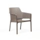 Fauteuil NET RELAX en polypropylène empilable - Tortora