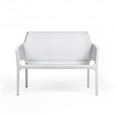 Canapé NET BENCH en polypropylène - Blanc