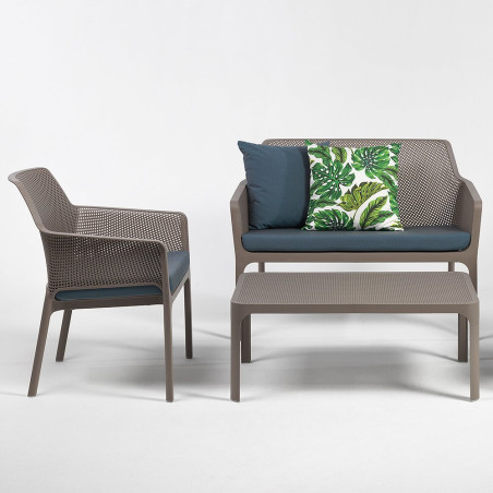 Canapé NET BENCH en polypropylène - Tortora