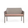 Canapé NET BENCH en polypropylène - Tortora