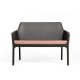 Canapé NET BENCH en polypropylène - Anthracite