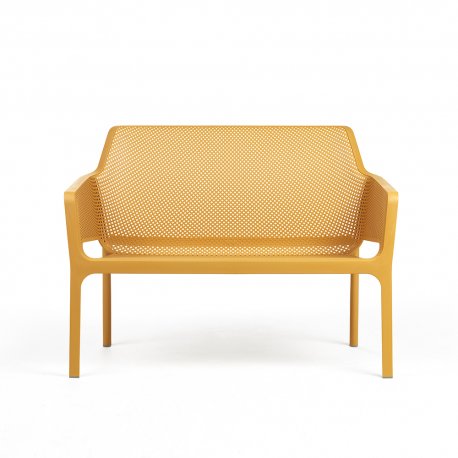 Canapé NET BENCH en polypropylène - Moutarde