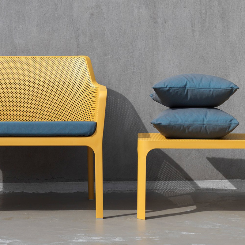 Canapé NET BENCH en polypropylène - Moutarde