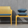 Canapé NET BENCH en polypropylène - Moutarde