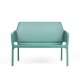 Canapé NET BENCH en polypropylène - Vert d'eau