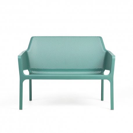 Canapé NET BENCH en polypropylène - Vert d'eau