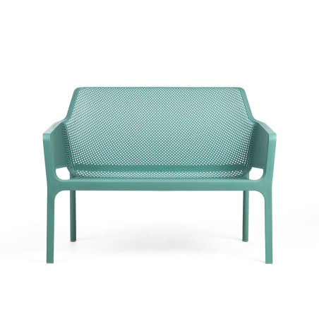 Canapé NET BENCH en polypropylène - Vert d'eau