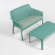 Canapé NET BENCH en polypropylène - Vert d'eau