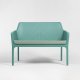 Canapé NET BENCH en polypropylène - Vert d'eau
