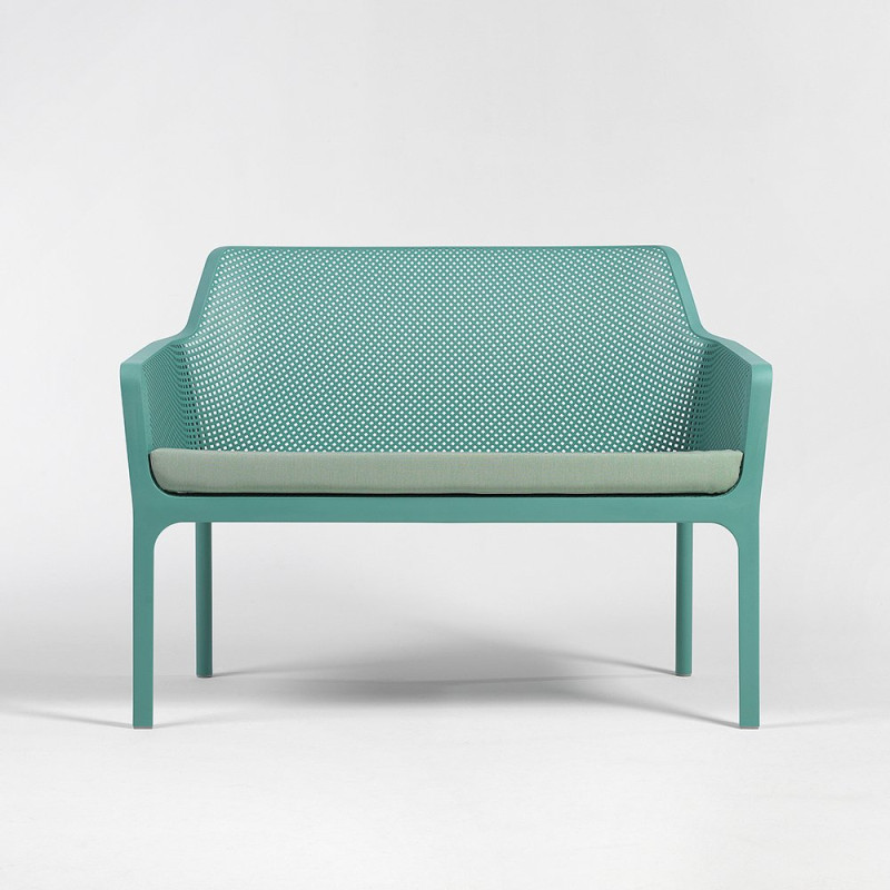 Canapé NET BENCH en polypropylène - Vert d'eau