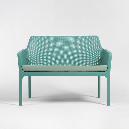 Canapé NET BENCH en polypropylène - Vert d'eau