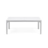 Table basse NET en polypropylène empilable - Blanc
