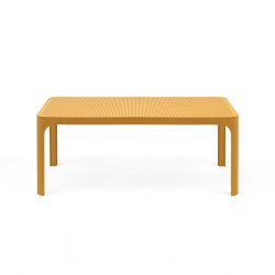 Table NET en polypropylène empilable - Moutarde