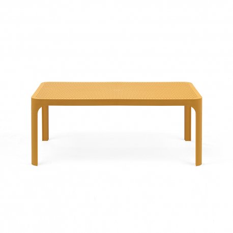 Table NET en polypropylène empilable - Moutarde