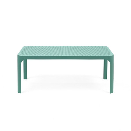Table  basse NET en polypropylène  empilable - Vert d'eau