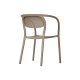 Fauteuil NOON empilable - Taupe
