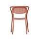 Fauteuil NOON empilable - Terracotta