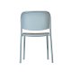 Chaise TRENA polypro et fibre de verre empilable - Bleu Gris