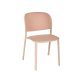 Chaise TRENA polypro et fibre de verre empilable - Soft Pink