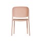 Chaise TRENA polypro et fibre de verre empilable - Soft Pink