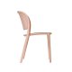 Chaise TRENA polypro et fibre de verre empilable - Soft Pink