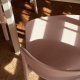 Chaise TRENA polypro et fibre de verre empilable - Soft Pink