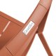 Chaise CANNES en polypro et fibre de verre haute résistance - Terracotta