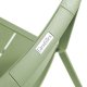 Chaise CANNES en polypro et fibre de verre haute résistance - Vert Tender