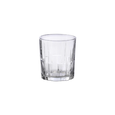 Gobelet Jazz 26cl forme basse verre transparent diam.7,8x H.8,7 cm