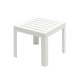Table basse MIAMI - Blanc - 1,7 kg - Hauteur 35 cm - 40x40 cm