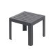 Table basse MIAMI - Anthracite - 1,7 kg - Hauteur 35 cm - 40x40 cm