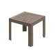 Table basse MIAMI - Taupe - 1,7 kg - Hauteur 35 cm - 40x40 cm