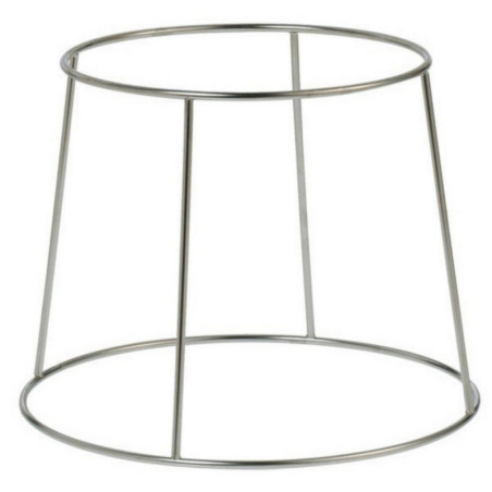 Suppport plateau fruits de mer inox H20 cm