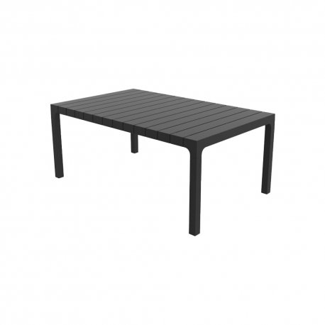 Table basse SPRITZ en polypropylène empilable - Noir