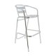 Tabouret BRUXELLES aluminium empilable