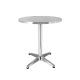 Table ronde Ø.60 cm BRUXELLES - Aluminium anodisé
