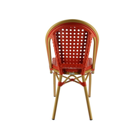Chaise SEDIA tressée - Bordeaux