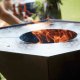Barbecue à bois 360° NESTOR - Acier corten