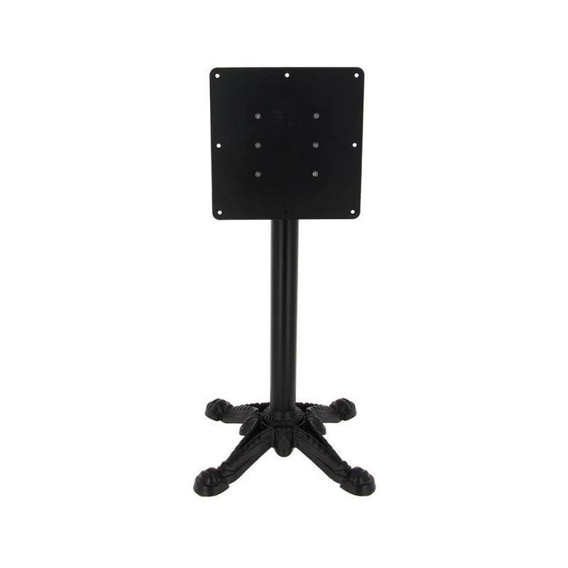 Pied de table rabattable BISTROT 4 branches - Noir