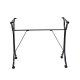 Piétement double non rabattable BISTROT - Noir