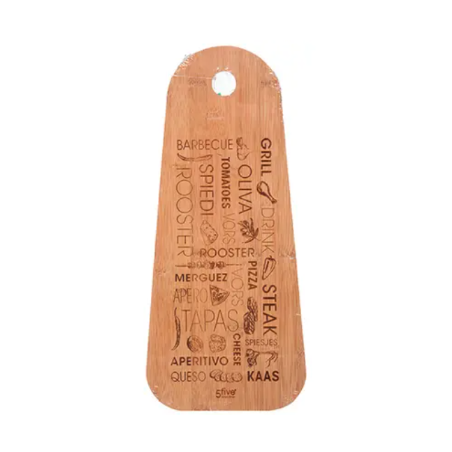 Planche de présentation en bambou 45 x 20 x 1,2 cm