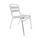 Chaise BRUXELLES aluminium empilable