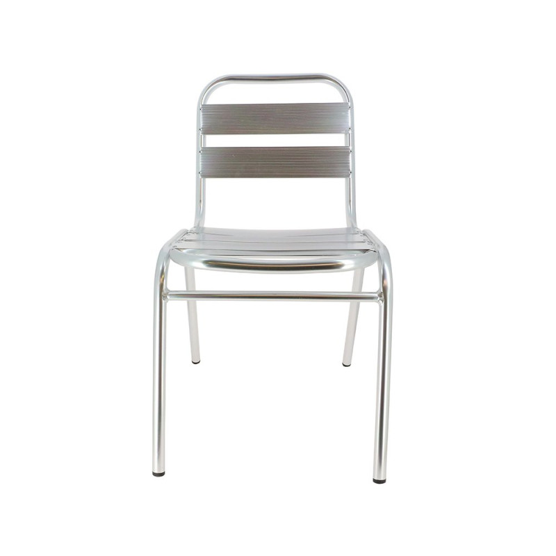 Chaise BRUXELLES aluminium empilable
