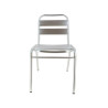 Chaise BRUXELLES aluminium empilable